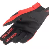 Motokrosové rukavice Alpinestars Radar mars red/silver