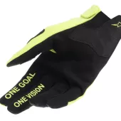 Rukavice na MX Alpinestars Radar yellow fluo/black