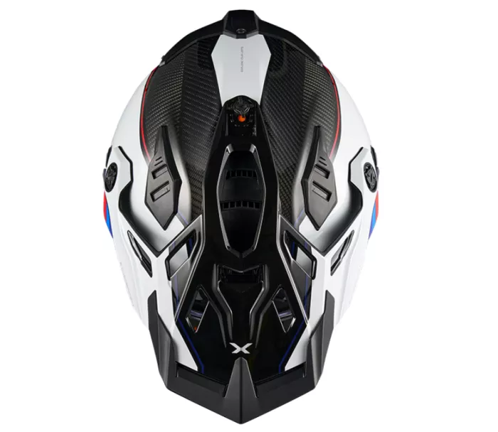 Adventure helma NEXX X.RALLY Raid blue/red