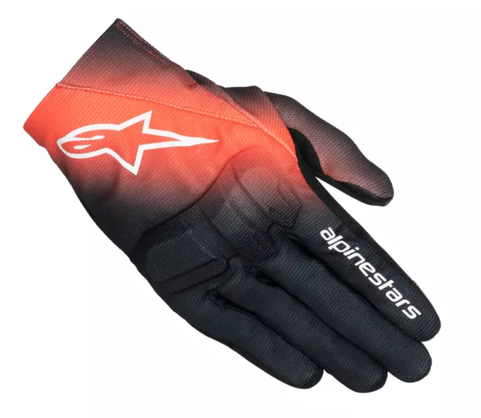 Pánské rukavice Alpinestars Reef V2 black/red fluo/white