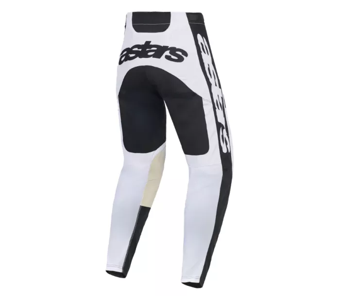 Kalhoty na motokros Alpinestars Racer Riway white/black