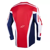 MX dres Alpinestars Racer Riway white/blue/red