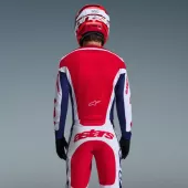 MX dres Alpinestars Racer Riway white/blue/red