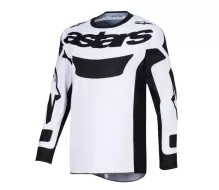 Motokrosový dres Alpinestars Racer Riway white/black