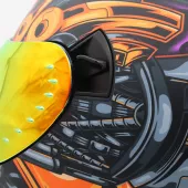 Integrální helma XRC ROBOTTO orange