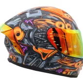Integrální helma XRC ROBOTTO orange
