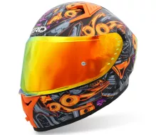 Integrální helma XRC ROBOTTO orange