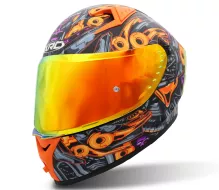 Integrální helma XRC ROBOTTO orange