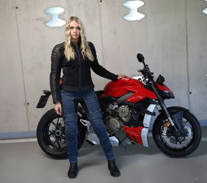 Dámská bunda na moto XRC RODYON HLT black