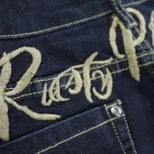 Dámské džíny Rusty Pistons RPTRW14 Kelly navy
