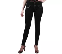 Dámské džíny Rusty Pistons RPTRW21 ALMA black