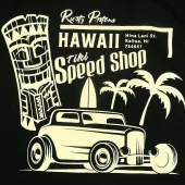 Dámské tričko Rusty Pistons RPTSW56 Hawaii black/beige