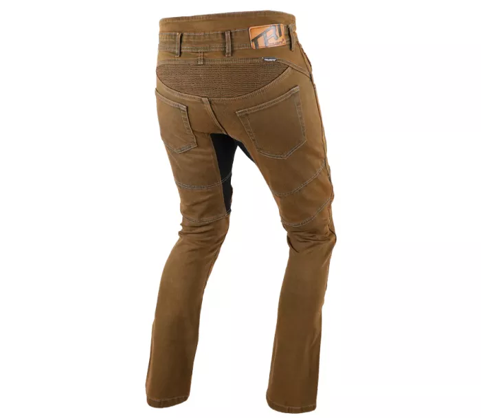 Pánské džíny Trilobite Parado doublelayer AAA slim fit men jeans rusty brown level 2