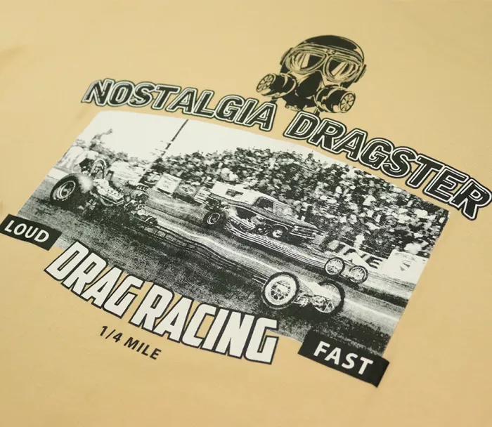 Tričko Rusty Pistons RPTSM46 Nostalgia beige/black