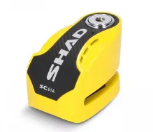 Shad SC61A DISC LOCK - YELLOW