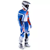 Motokrosové kalhoty Alpinestars Racer Semi blue/hot orange
