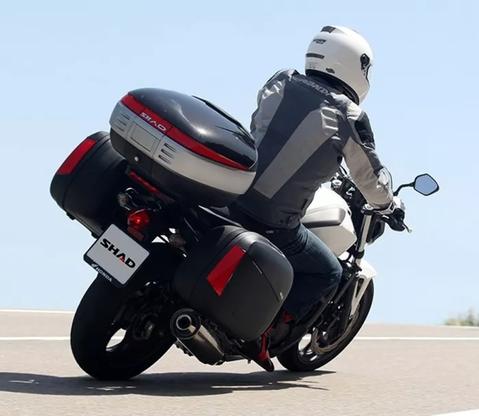 Shad vrchní kufr na motorku SH50 černá