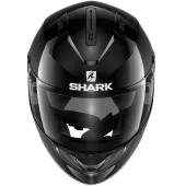 Helma na moto Shark RIDILL BLANK Black