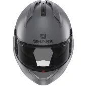 Překlápěcí helma Shark HE8912E AMA EVO GT BLANK Mat Anthracite Mat