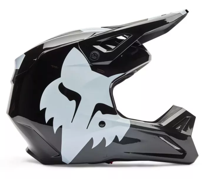 Motokrosová helma Fox V1 Shield Helmet Black