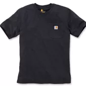 Tričko CARHARTT WORKWEAR POCKET S/S BLACK