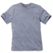 Tričko CARHARTT WORKWEAR POCKET S/S HEATHER GREY