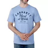 Tričko CARHARTT HARD AT WORK SKYSTONE HEATHER