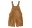 Krátké montérky CARHARTT RELAXED FIT CANVAS FEMALE SHORTALL BROWN