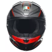 Helma na motorku AGV K6S SLASHCUT BLACK/GREY/RED