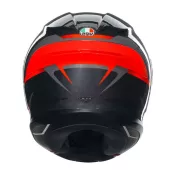 Helma na motorku AGV K6S SLASHCUT BLACK/GREY/RED