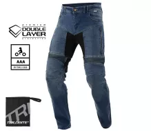 Pánské džíny Trilobite Parado doublelayer AAA skinny fit men jeans blue level 2