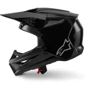Motokrosová helma Alpinestars SM3 Solid black matt