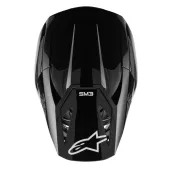 Motokrosová helma Alpinestars SM3 Solid black matt