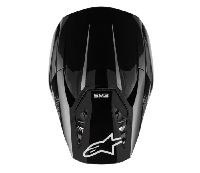Motokrosová helma Alpinestars SM3 Solid black matt