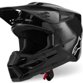 Motokrosová helma Alpinestars SM3 Solid black matt