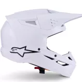 Helma na motokros Alpinestars SM3 Solid white glossy