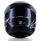 Helma na motokros Alpinestars SM7 Solid black glossy