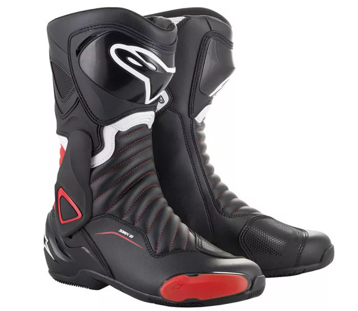 Boty na motocykl Alpinestars SMX-6 V2 black/red