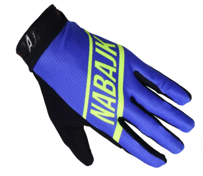 Pánské rukavice Nabajk Snezkaa blue/black