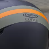 Otevřená helma Caberg Soho Zephyr matt black/military green/orange