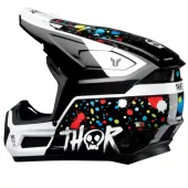 Dětská helma na motokros Thor Fleet Splat black