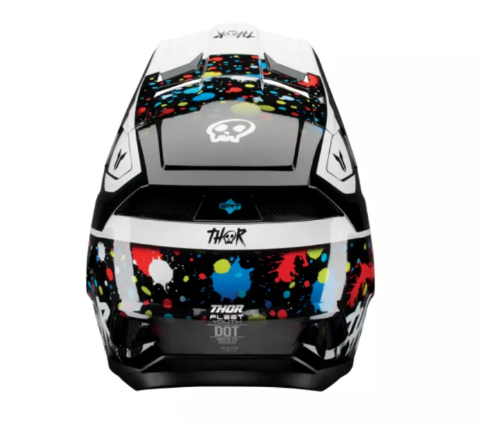 Dětská helma na motokros Thor Fleet Splat black