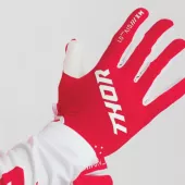 Rukavice na motokros Thor Ridemode Static red
