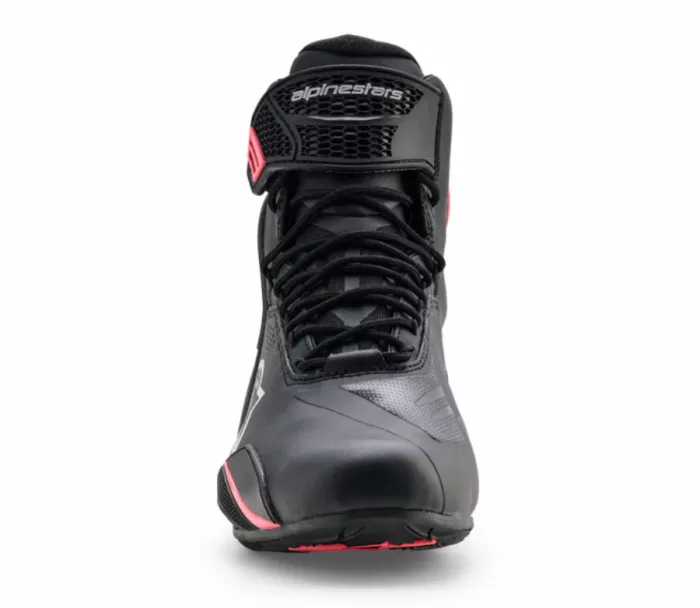 Dámské boty 2026 Alpinestars Stella Faster-4 Drystar black/grey/coral fluo