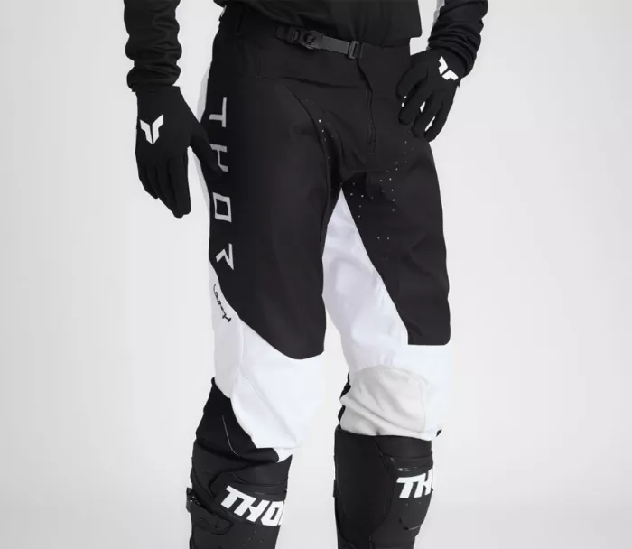 Kalhoty na motokros Thor Launchmode Storm black/white