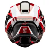 Závodní helma Alpinestars Supertech R10 Team black/carbon red/white glossy