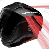 Závodní helma Alpinestars Supertech R10 Solid white glossy/black matt