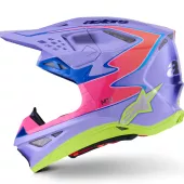 Helma na motokros Alpinestars Superetch M10 Jett Lawrence R01 purple/pink/yellow