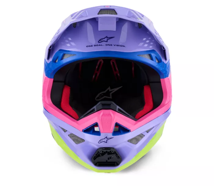 Helma na motokros Alpinestars Superetch M10 Jett Lawrence R01 purple/pink/yellow
