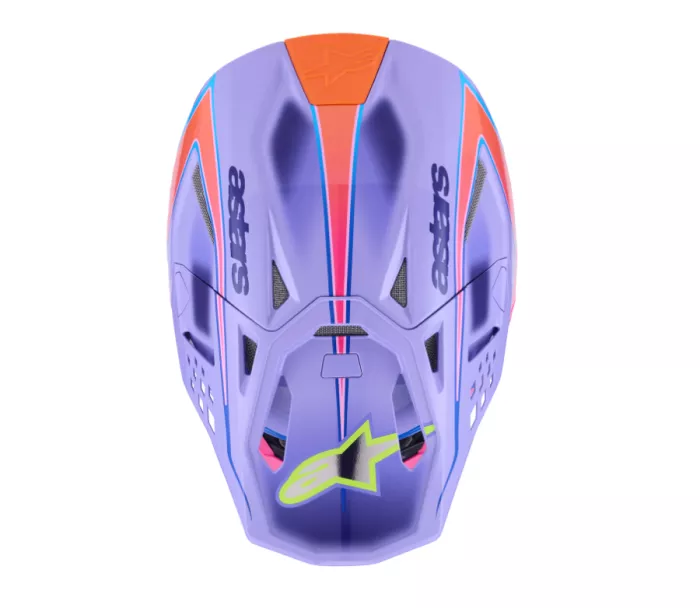 Helma na motokros Alpinestars Superetch M10 Jett Lawrence R01 purple/pink/yellow